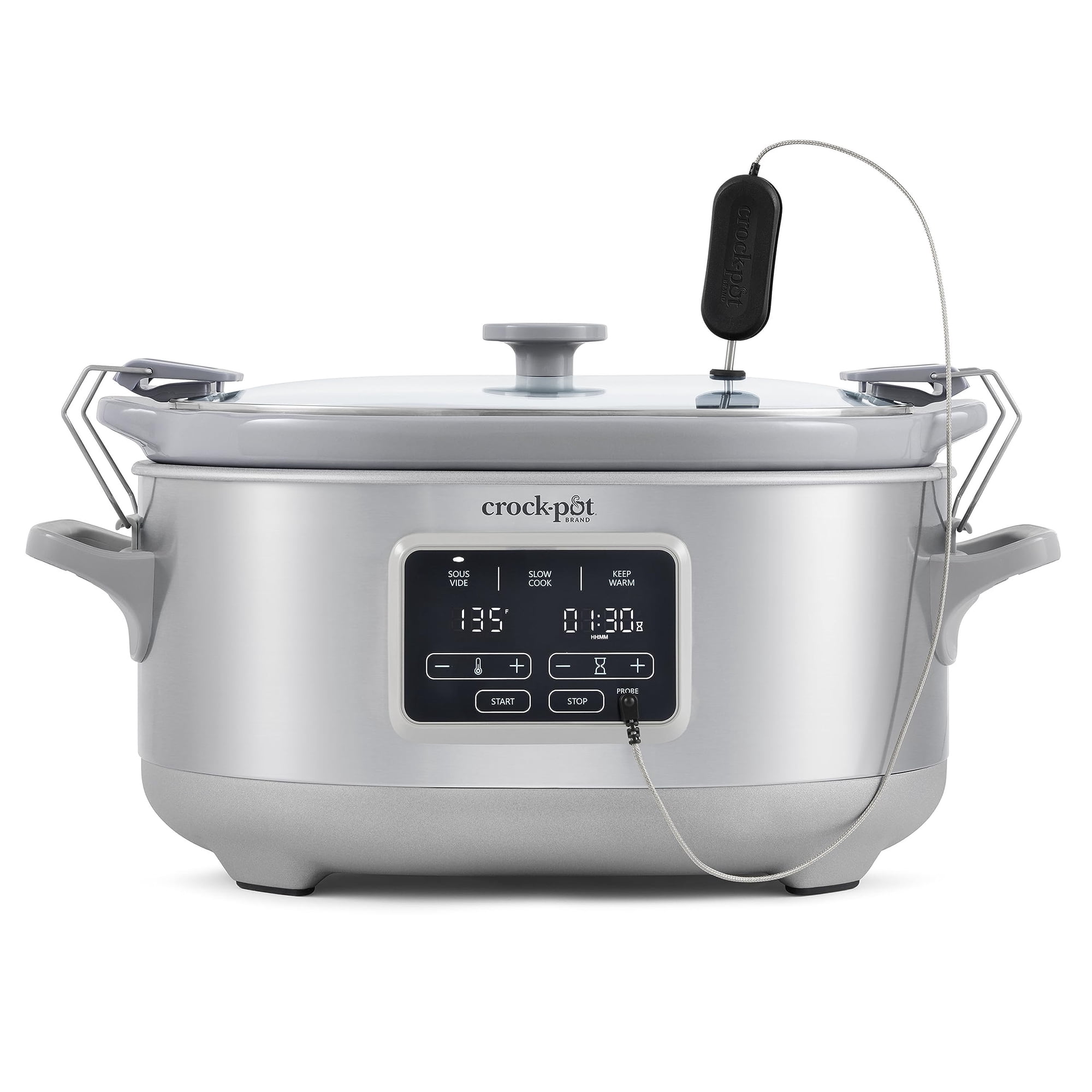 Crock-pot - Olla De Cocción Lenta Cook & Carry™ De 7 Litros Con Acero Inoxidable Sous Vide