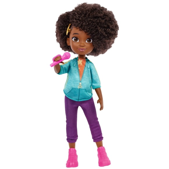 Muñeca Mattel Karma's World Mattel Karma Grant con micrófono