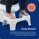 thumbnail image 3 of Taburete de inodoro en cuclillas con forma de orinal simple, curva para postura en el baño, 3 of 9
