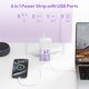 thumbnail image 3 of Cable de extensión NTONPOWER 3,7 m 6‑en‑1 morado, 3 of 6