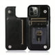 thumbnail image 1 of For IPhone 14 13 12 11 Pro Max XR XS Max SE 2022/2020 7 8 Plus Wallet Case With Card Holder, PU Leather Kickstand Card Slots Case, Double Magnetic Clasp And Durable Shockproof Cover, 1 of 3