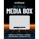 thumbnail image 2 of ECHOGEAR Caja multimedia empotrada en la pared para TV de 9" compatible con WiFi, 2 of 8