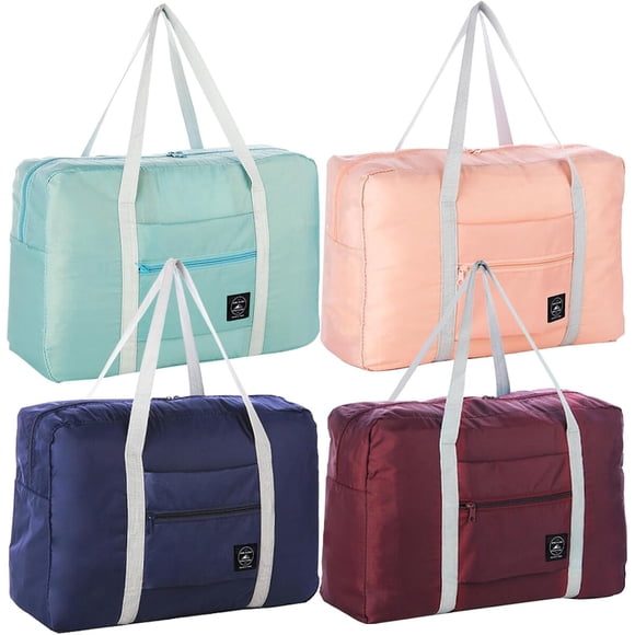 Set 4 Bolsas de Viaje Plegables INVODA 16.7L Nylon Impermeable