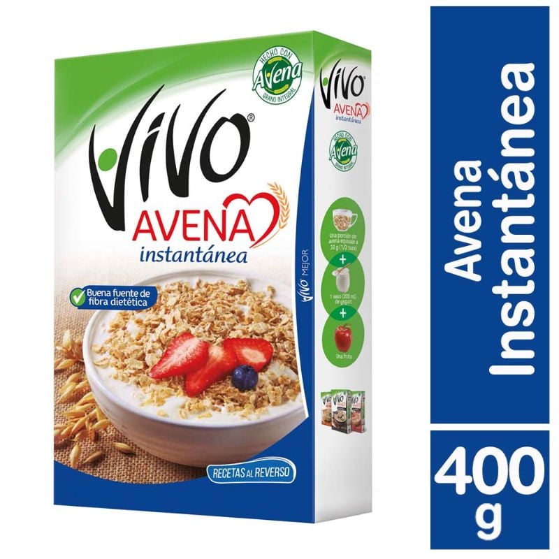 Avena Instantánea 400 g Vivo