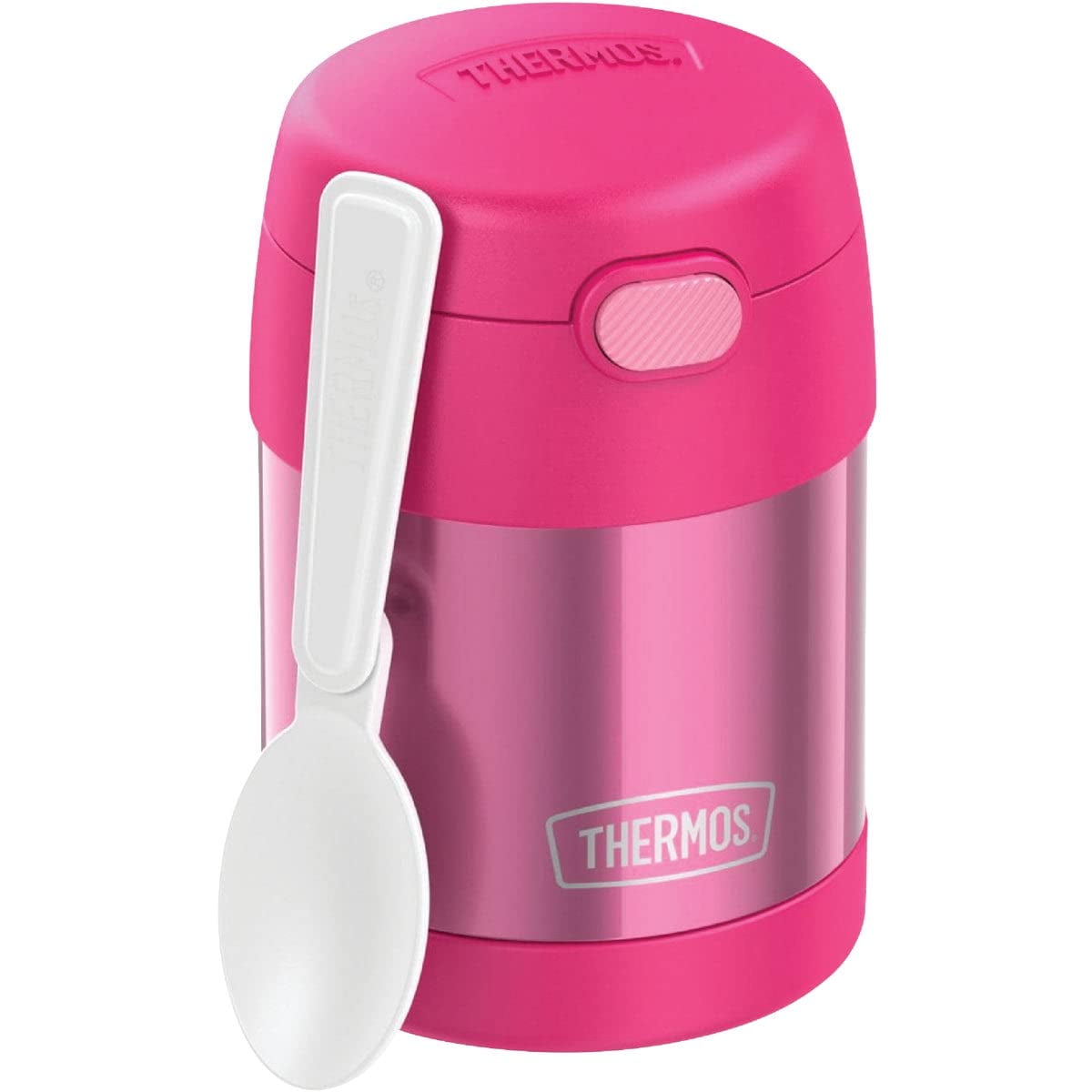 Tarro Aislante Para Alimentos Thermos Funtainer De 300 Ml Con Cuchara Plegable