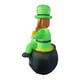 thumbnail image 4 of 6 Pies ST. Adaptador Inflable De 110V Para Decoración, Inflable, Para El Día De San Patricio, Para Exteriores, 4 of 5