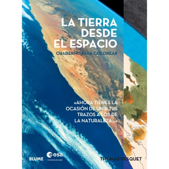 La Tierra desde el espacio. Cuaderno para colorear