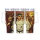 thumbnail image 1 of El Karate Kid Vaso aislado de acero inoxidable con asa, diseño temático, regalo para familia, amigos y fans; incluye pajita y encaja en el portavasos estándar, 40 oz, 1 of 6