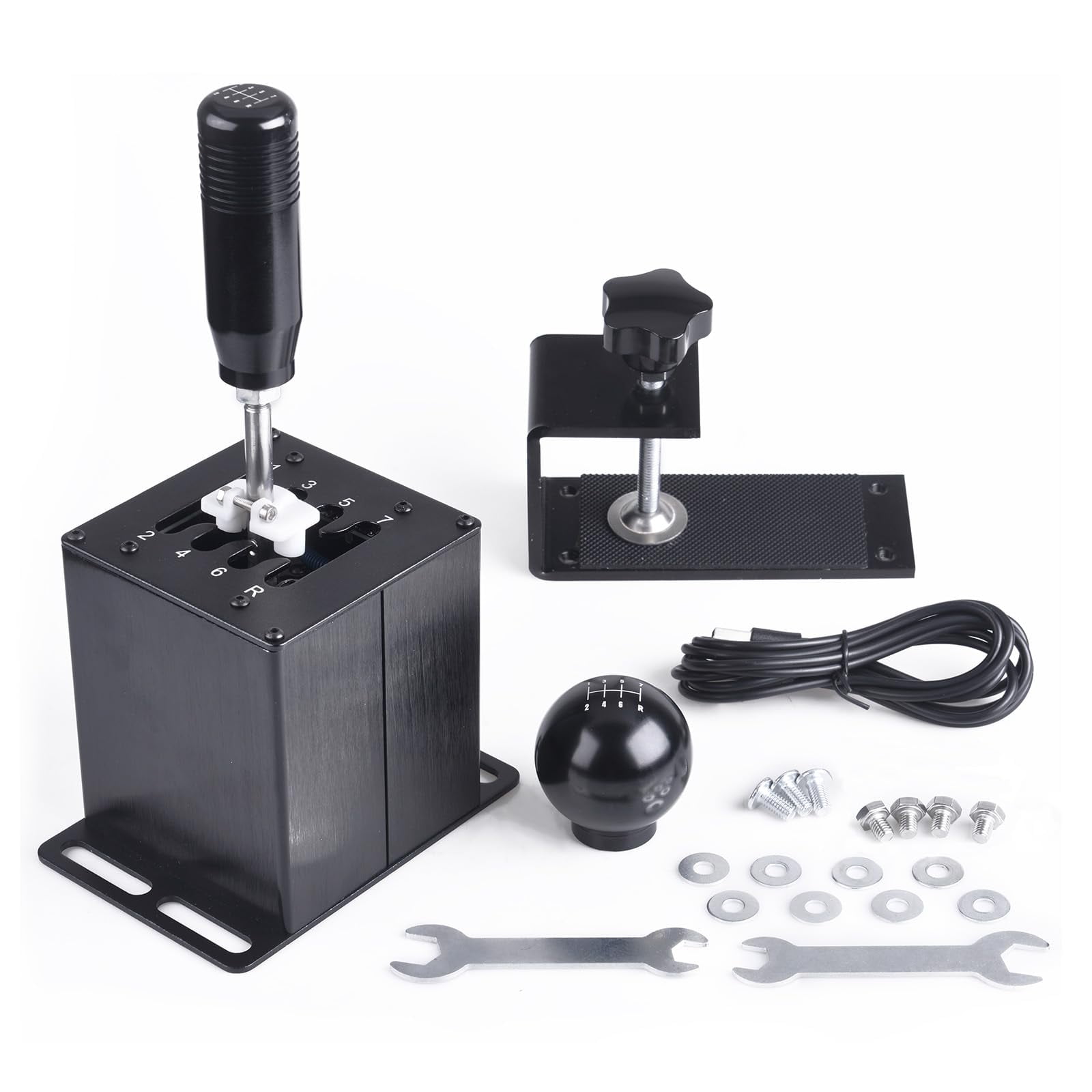 Simulador Usb Para Pc, Cambio De Marchas Cnraqr 7+r H Para Pc