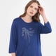 thumbnail image 3 of Polera Mujer Manga Larga Navy Corona, 3 of 5