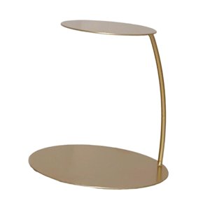 Bothyi - Soporte Para Tartas De Hierro De 2 Niveles, Bandeja Para Galletas, Torre De Postres Para Banquetes, Cocina De Dulces