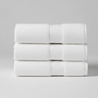 Pack 3 Toallas De Baño Algodón 135X70 Chiteco Classic Suave Color Blanco