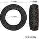 thumbnail image 5 of Neumático de repuesto para scooter eléctrico, neumático inflable de vacío, neumático de repuesto para scooter eléctrico Ulip 10x2.5, neumático sin cámara 6085-6, neumático de vacío todoterreno de 10 p, 5 of 6