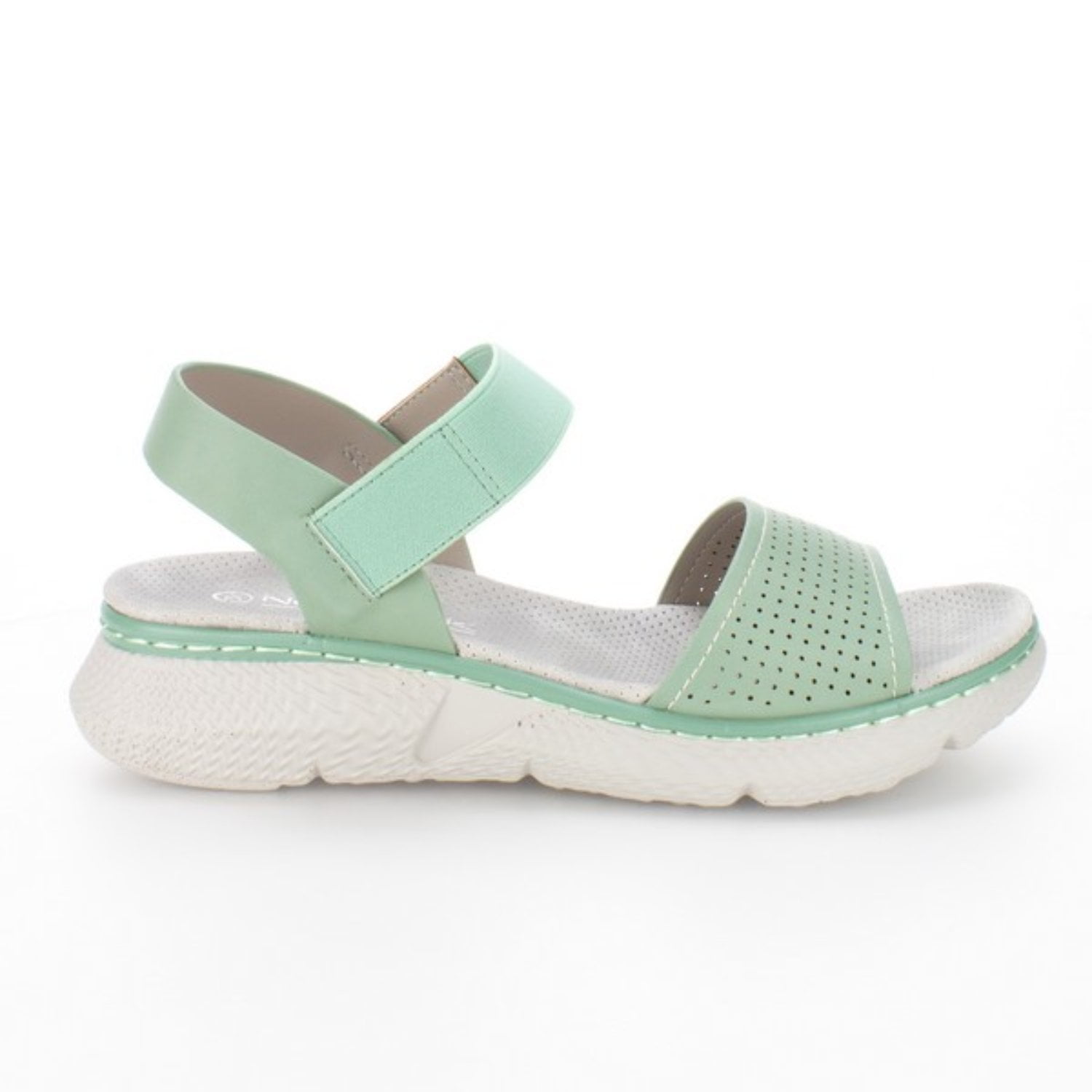 Sandalia New Walk Elástico Verde