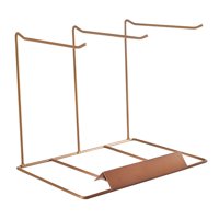 Magideal - Soporte De Exhibición Organizador De Joyas, Soporte De Joyería, Soporte De Presentación De Joyería Moderno Para Pendientes, Pulseras, Brazaletes Y Col 3Filaoro 26X19X22Cm