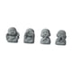 thumbnail image 3 of 4 estatuas de Buda en miniatura de arenisca, esculturas de Buda, adornos decorativos de 3,2 x 4,2 cm para el hogar, la sala de estar, la estantería y, 3 of 5