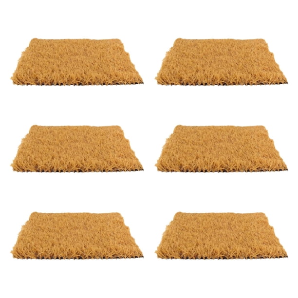 6 almohadillas para nido de gallinas, almohadilla para caja de puesta, lavables, multiusos, para protección de huevos, almohadillas para arena de gall