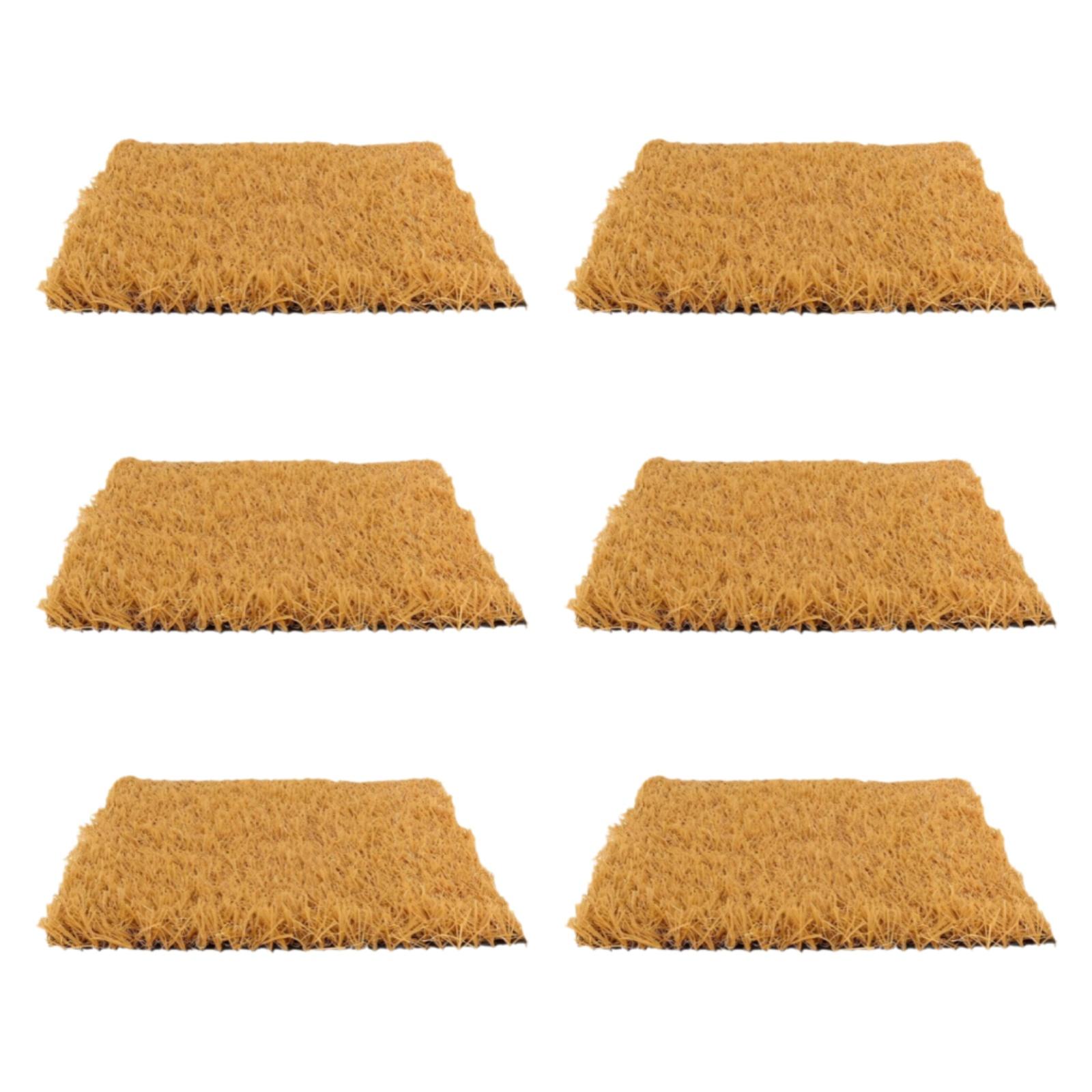 Magideal - 6 Almohadillas Para Nido De Gallinas, Almohadilla Para Caja De Puesta, Lavables, Multiusos, Para Protección De Huevos, Almohadillas Para Arena De Gall