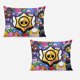 thumbnail image 2 of brawl stars Soft 3D Printed Duvet Cover Bedding Set with Comforter Cover 3 Piece Set, 2 of 5