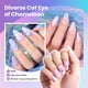 thumbnail image 4 of Set de esmaltes de uñas en gel Beetles Cat Eye, 6 colores, verano, mujer, 4 of 8