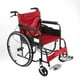 thumbnail image 1 of Silla de Ruedas Standard Plegable Rojo, 1 of 3