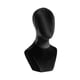 thumbnail image 5 of Cabeza De Maniquí De Busto, Estable, De Terciopelo, Para Collares, Gorra De Centro Comercial, Color Negro, 5 of 5