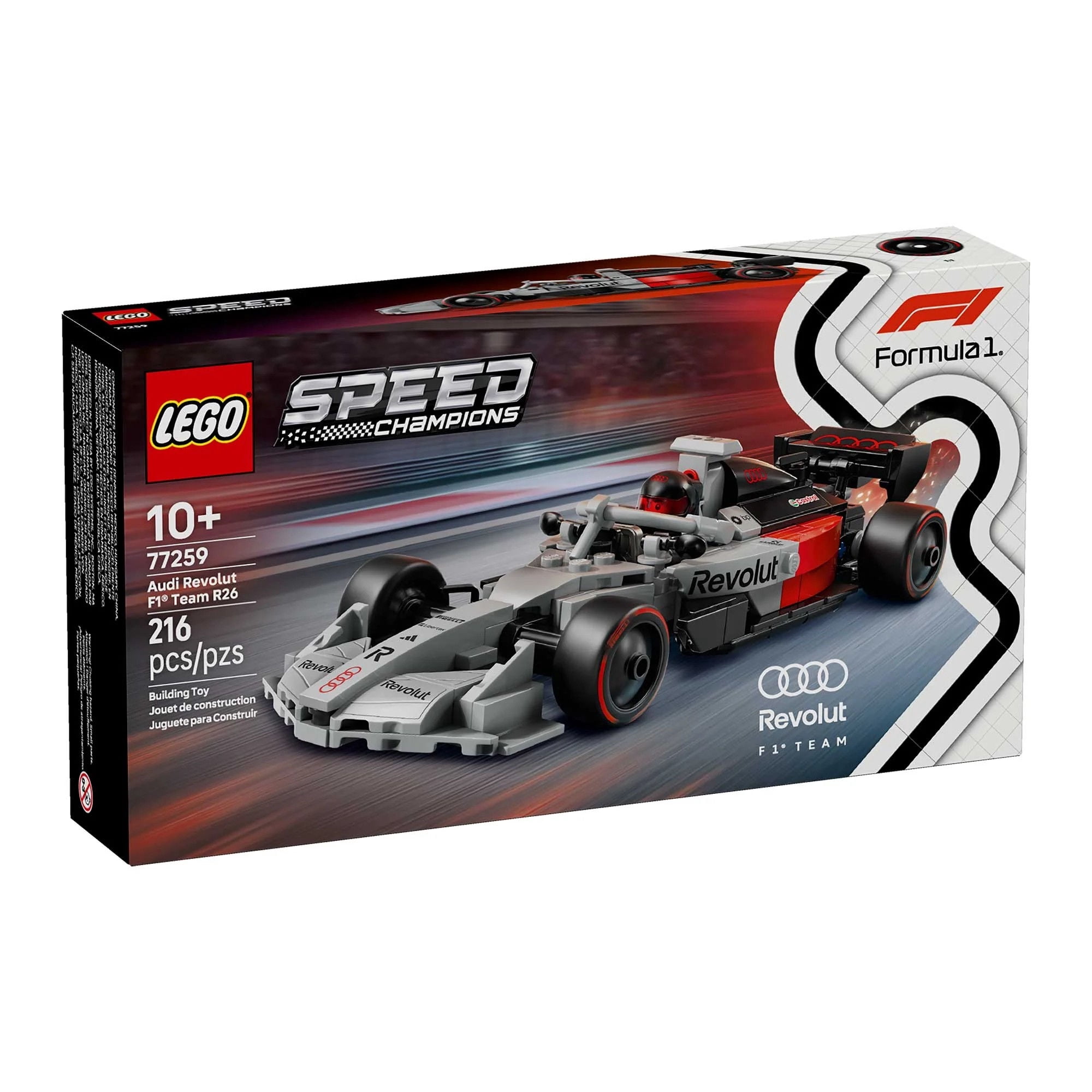 Bloques de Construcción Lego 77259 Auto De Carreras Audi Revolut F1® Team R26
