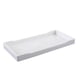 thumbnail image 1 of Hotel de melamina que sirve platos de la bandeja de la taza de la torta de cristal conjunto blanco un 21.0x10.8cm, 1 of 3