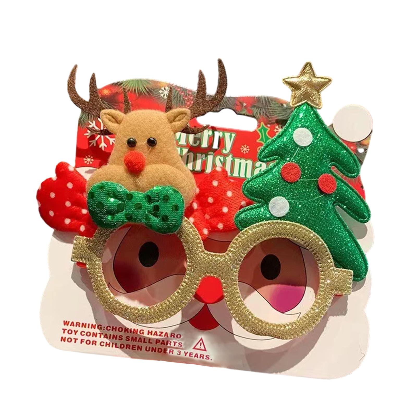 Gafas Navideñas, Gafas Creativas Para Disfraz De Muñeco De Nieve ...