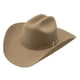 thumbnail image 1 of Sombrero vaquero Stetson Oakridge 2X de fieltro de lana color piedra, talla 7 1/2, 1 of 6