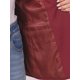 thumbnail image 5 of INSPIRE CHIC Blazer de Mujer con Solapa de Muesca Manga Larga Traje de Trabajo de Un Solo Pecho XL Rojo Vino, 5 of 6