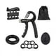 thumbnail image 1 of Set Hand Grip Ejercitador Manos Y Antebrazo Fitnics 10-60 Kg Negro, 1 of 3