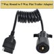 thumbnail image 4 of Adaptador de enchufe para remolque Oyviny de 7 vías, redondo a 5 vías plano, 4 of 8