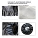 thumbnail image 5 of Funda de neumático de repuesto ICWEIMEI de piel de PVC impermeable 60-69 cm, 5 of 7