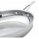 thumbnail image 3 of Sartén Cuisinart Contour de acero inoxidable de 30 cm con asa auxiliar, 3 of 3