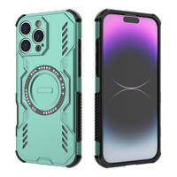 Funda Foxdock Para Iphone 16 Pro Max , Magnética, Resistente A Golpes, Con Soporte, Unisex, Carga Inalámbrica