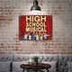 thumbnail image 4 of High School Musical Cartel Metálico, Decoración de Pared de Cartel Metálico Personalizado para Regalos de Fans, Amigos, Familia y Amantes 20*30CM, 4 of 6