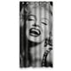 thumbnail image 1 of Cortina de ducha de Marilyn Monroe, juego de cortina de baño con ganchos, tamaño 36 x 72 pulgadas, 1 of 3