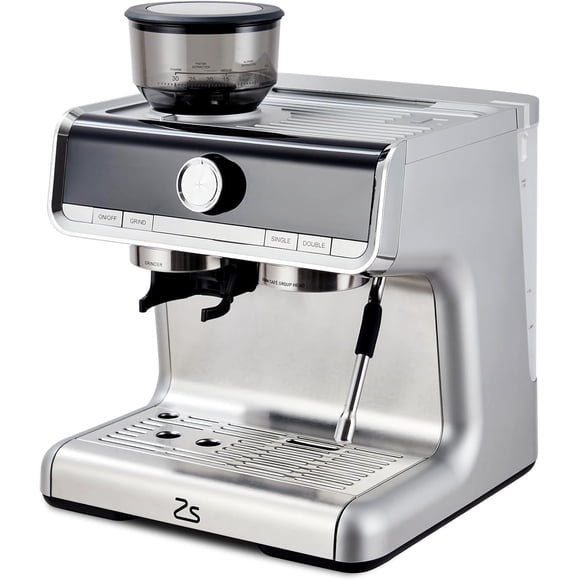 Máquina de espresso GarveeHome 2,7 L PID plateada