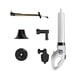 thumbnail image 4 of Kits de bomba de émbolo de presión de aire para inodoro Émbolo de fregadero de inodoro Émbolo de inodoro de alta presión Herramienta de limpieza de dr Estilo A, 4 of 5