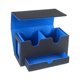 thumbnail image 2 of Caja De Baraja De Cartas Caja De Baraja Protectora De Tarjetas De Cuero PU Resistente Caja De Cartas Coleccionables Azul, 2 of 5