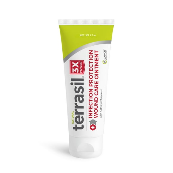 Pomada para el cuidado de heridas Terrasil, 50 ml, 3 veces más eficaz para curar infecciones