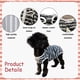 thumbnail image 4 of Ropa a rayas para mascotas, pantalones fisiológicos de una pieza para perros, pantalones sanitarios para mascotas, mono de algodón, traje de recuperación quirúrgica, 4 of 7
