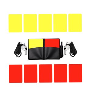Ioensy - Tarjetas De Árbitro De Fútbol Equipo De Árbitro Para Partidos De Fútbol Juegos Universitarios Hockey