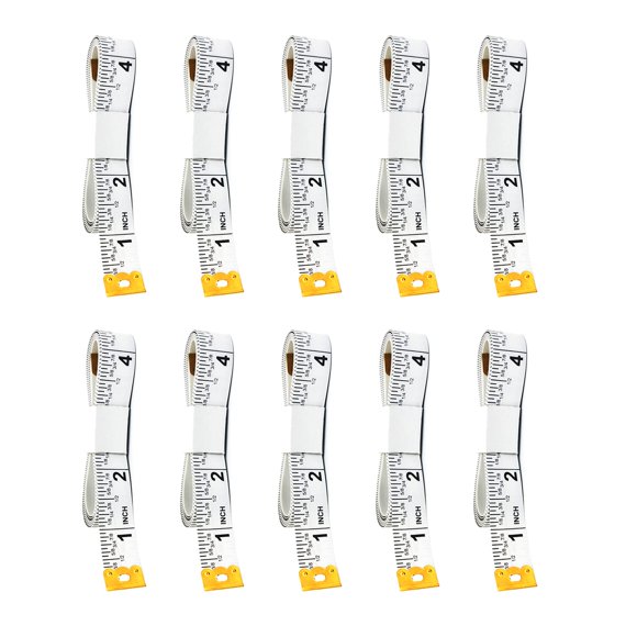 Cinta Métrica PERFECT MEASURING TAPE 152 cm Pack de 10 Blanca