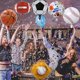 thumbnail image 3 of Globos Deportivos MMBALLON - Set de 6 para Decoración de Cumpleaños, 3 of 7