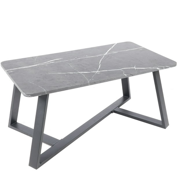 MESA DE CENTRO MIDNIGHT GRIS RECTANGULAR