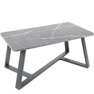 Habita2 Chile - Mesa De Centro Midnight Gris Rectangular