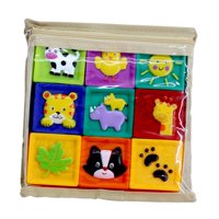 Magideal - Juego De Bolas Multitexturas De 9 Piezas, Juego De Juguetes De Actividades Para Niños, Niñas Y Niños Pequeños