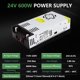 thumbnail image 2 of Fuente de alimentación SWTPWR 24V 25A 600W Convertidor AC/DC Controlador LED, 2 of 7